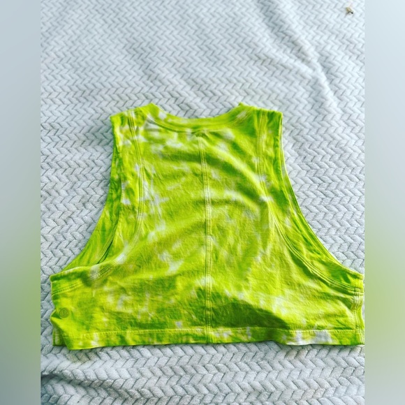 All your crop tank electric Lime - Picture 4 of 4